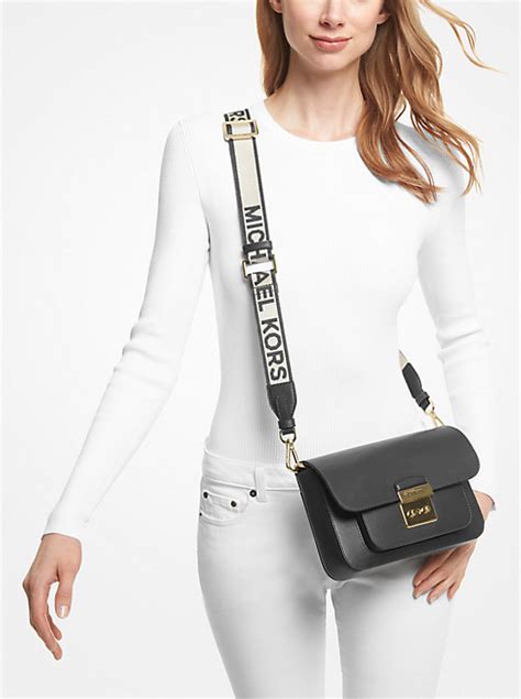 michael kors strap medium sloan|Michael Kors sloan editor bag.